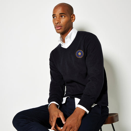 Chelsea Pitch Owners 1993 Mens V-Neck Knitted Sweater | Chelsea Pitch Owners Store