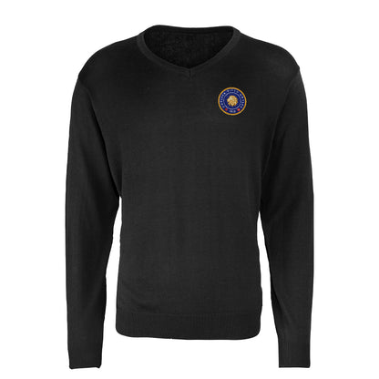 Chelsea Pitch Owners 1993 Mens V-Neck Fine Knitted Sweater