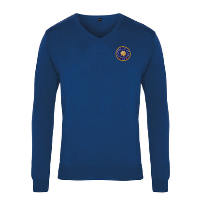 Chelsea Pitch Owners 1993 Mens V-Neck Fine Knitted Sweater