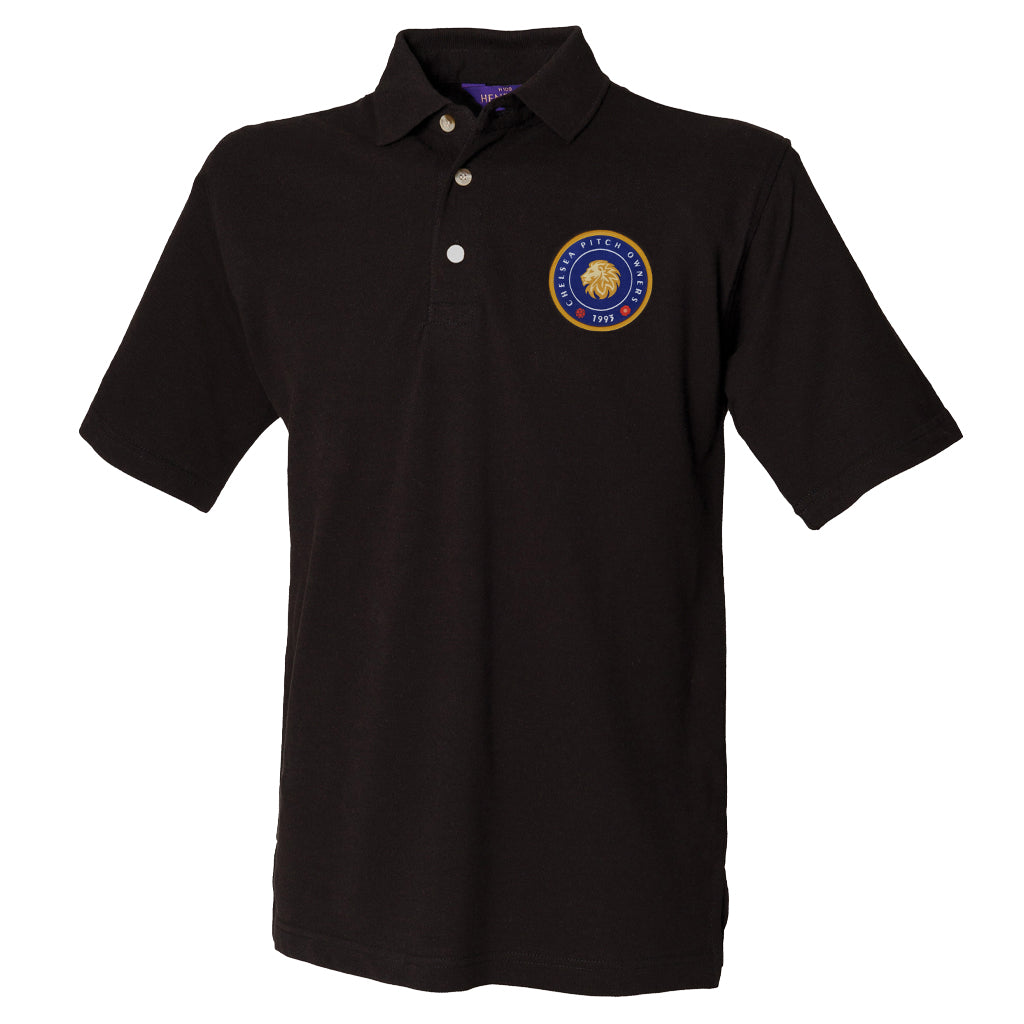 Chelsea Pitch Owners 1993 Men's Piqué Polo Shirt With Stand-Up Collar