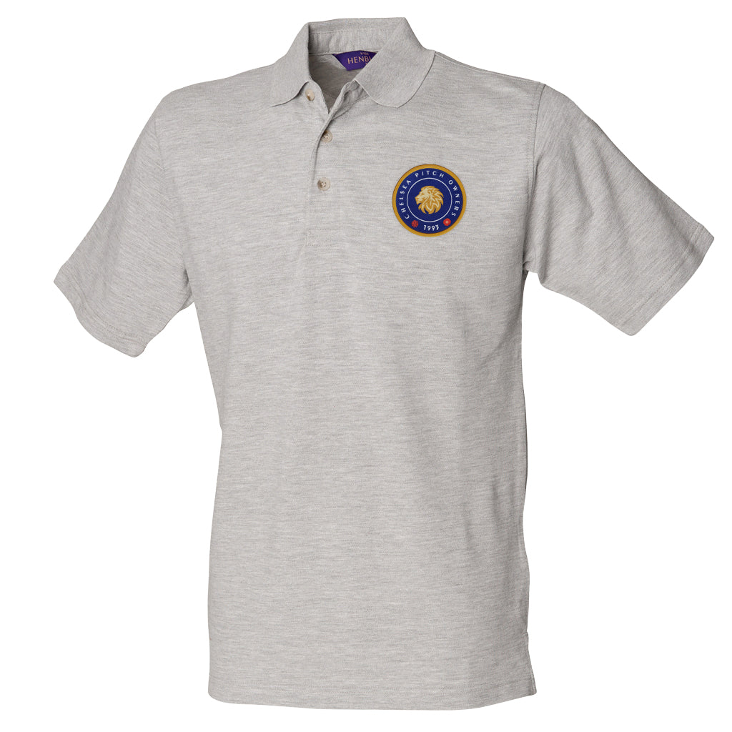 Chelsea Pitch Owners 1993 Men's Piqué Polo Shirt With Stand-Up Collar