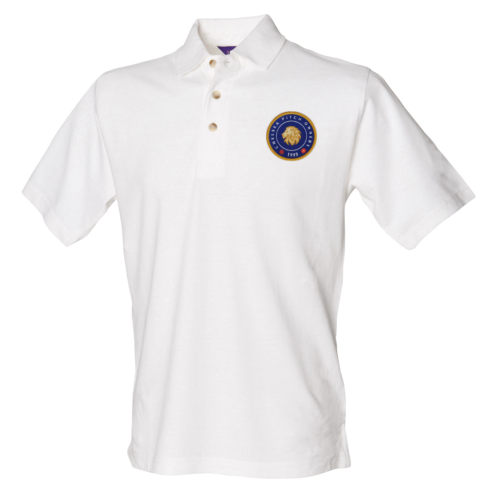 Chelsea Pitch Owners 1993 Men's Piqué Polo Shirt With Stand-Up Collar