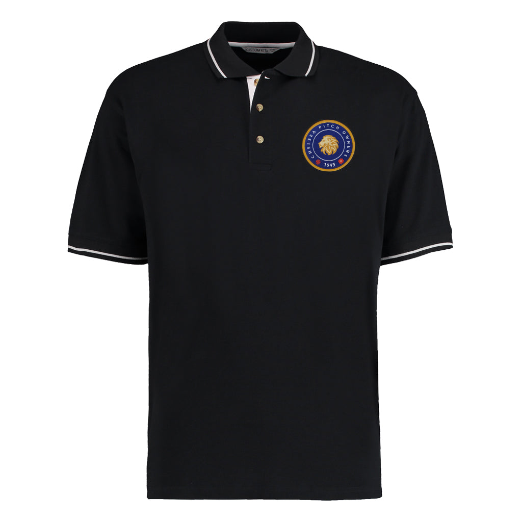 Chelsea Pitch Owners 1993 Mens Contrast Polo Shirt